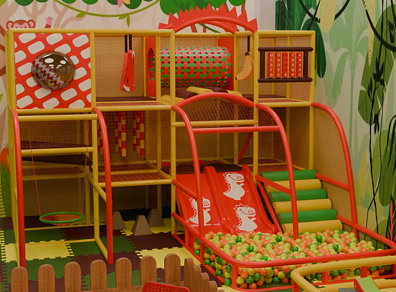 Детский игровой лабиринт Дракончик