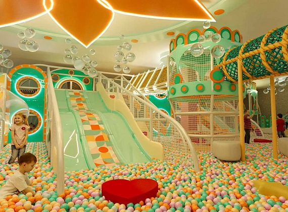 Детская трехскатная горка (Скат) из стеклопластика Н2400 Фото 1