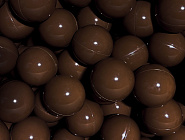 Шоколадные шарики для сухого бассейна Фото 1
