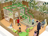 Детский игровой лабиринт Домик на дереве