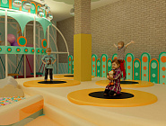 Детский игровой центр с подсветкой 1500 м2 "Лазурный берег" Фото 4