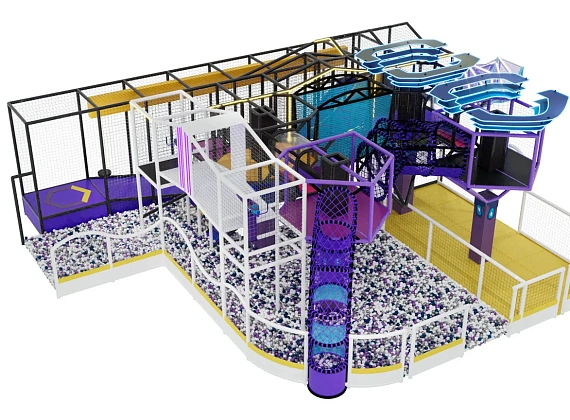 Детский игровой лабиринт «Люминар» Фото 1