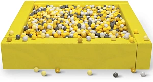 Cухой бассейн квадратный «Желтый»