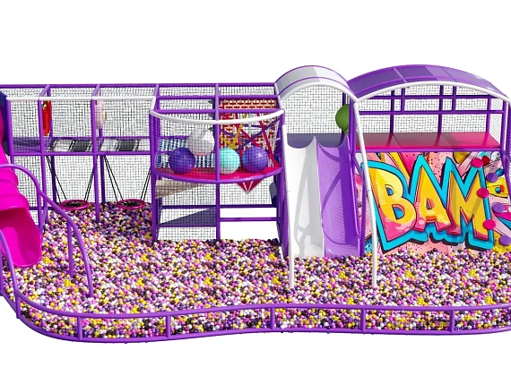Детский игровой лабиринт «Бэмс» Фото 2