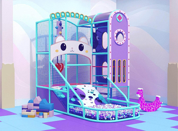 Детский игровой лабиринт Кити кидс