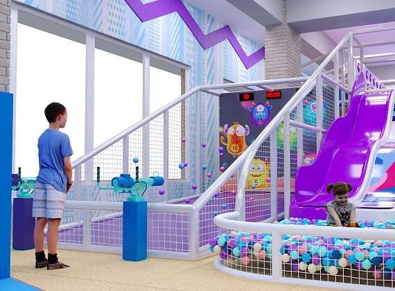 Детский игровой центр 800 м2 "Galaxy" Фото 7