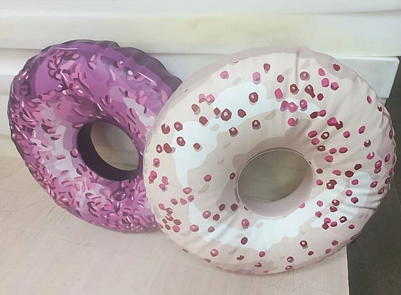 Мягкий пуфик «Пончики» Фото 1