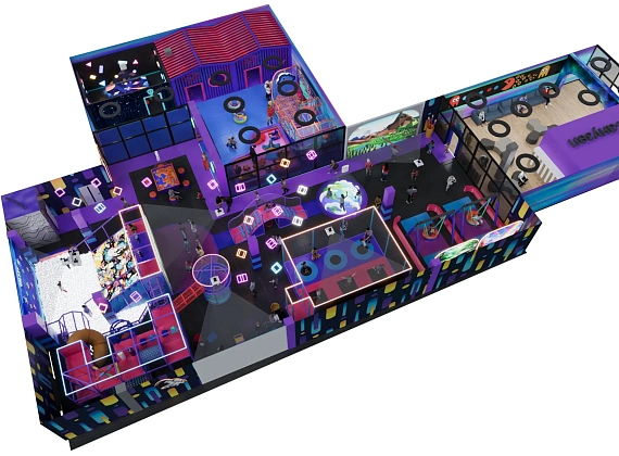 Семейный центр «Квантум Парк» в трендовом дизайне Фото 1