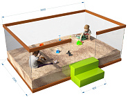 Песочница (Арт. 2721) Фото 1