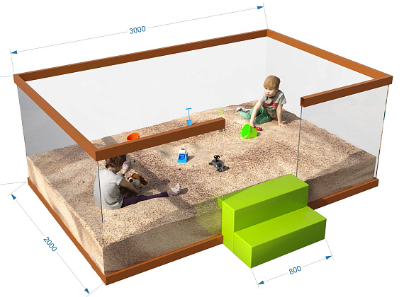 Песочница (Арт. 2721) Фото 1