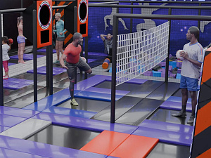 Интерактивная стена «Аэрострайк»