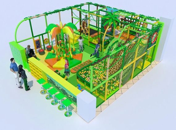Детский игровой центр Зеленые джунгли Фото 1