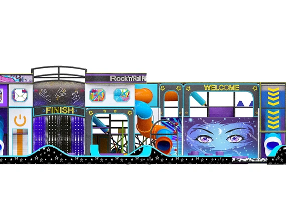 Детский игровой лабиринт «Рок-н-ролл» Фото 4