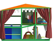 Детский игровой лабиринт «Домик Дракоши» Фото 3