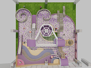 Детская игровая комната «Небо и Пудра» Фото 3