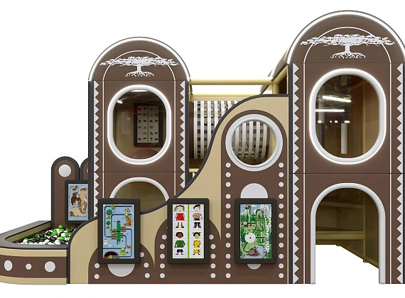 Детский игровой лабиринт для кафе «Сюжет» Фото 1