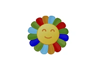 Подушка напольная «Солнышко»