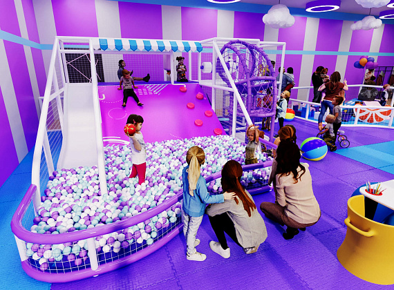 Детская игровая комната «Фиолетик»