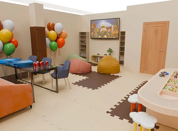 Детская игровая комната «Мир пазлов» Фото 3