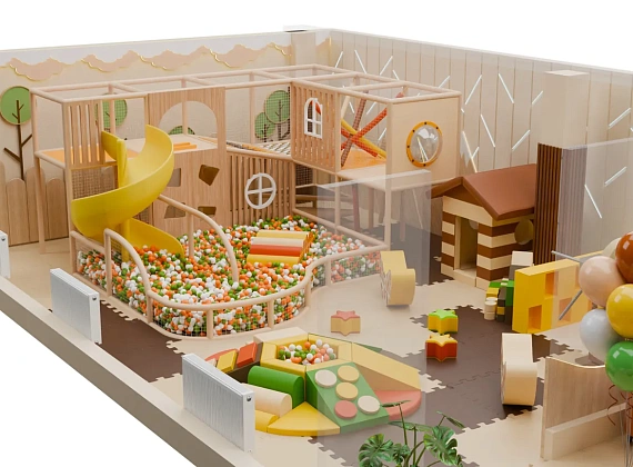 Детская игровая комната «Мир пазлов» Фото 2