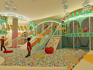 Детский игровой центр с подсветкой 1500 м2 "Лазурный берег" Фото 2