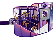 Горка-косогор с мультимедийной проекцией «Гравити» Фото 4