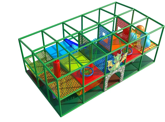 Детский игровой лабиринт «Домик Дракоши» Фото 5