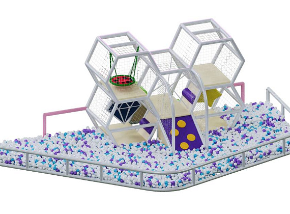 Детский игровой лабиринт Облачко 2 Фото 2