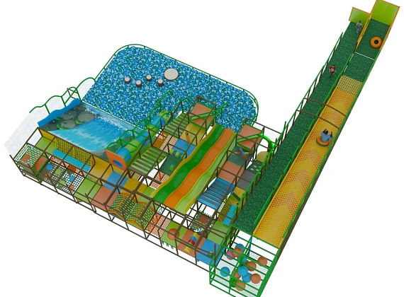 Детский игровой лабиринт «Эко Джангл» Фото 5