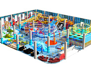 Детский игровой центр 1000 м2 "Пиратский"