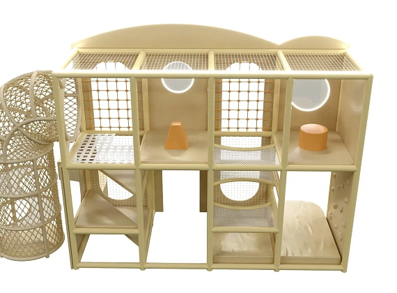 Детский игровой лабиринт для ресторана «Облака и арки» Фото 4