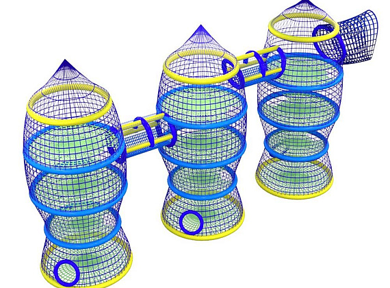 Плетеный улей Краски