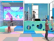 Детская игровая комната "Лаборатория" 140 м2 Фото 4