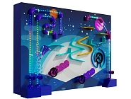 Интерактивная пневмостена «Звёзды»