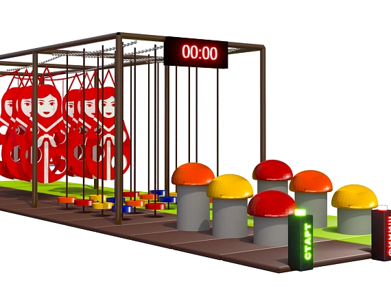 Ниндзя парк «Матрешки» Фото 3