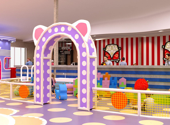 Детский игровой центр 1500 м2 "Кубик-рубик" Фото 11