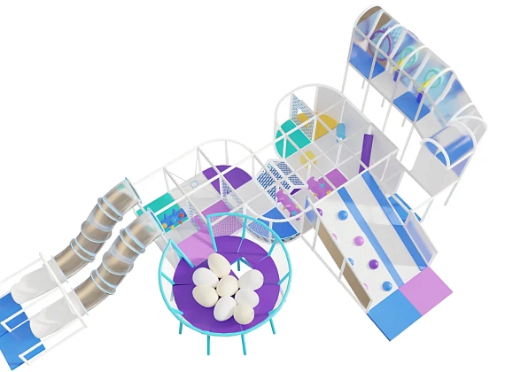 Детский игровой лабиринт «Облако» Фото 2