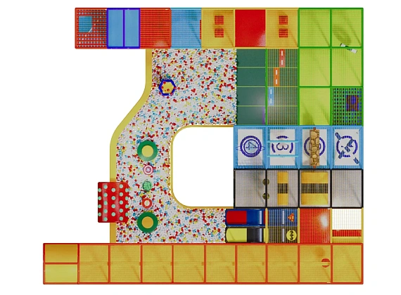 Детский игровой лабиринт «Hero Park» Фото 4