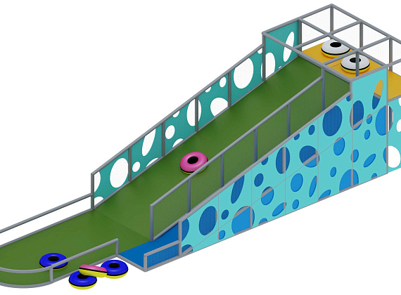 Тюбинговая горка Воображариум
