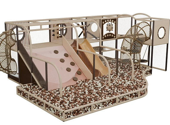 Детский игровой лабиринт «Какао»