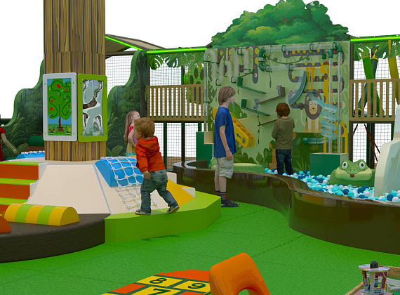 Детская игровая комната «Маленькие Джунгли» Фото 4