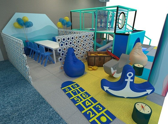 Детская игровая комната Морской залив