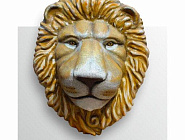 Фигура из стеклопластика Лев