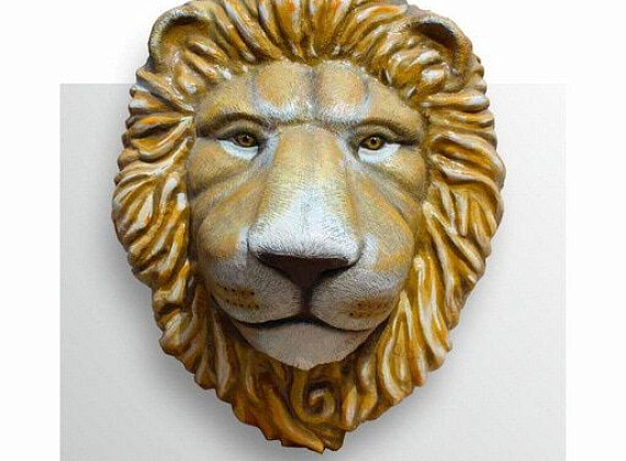 Фигура из стеклопластика Лев