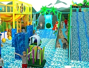 Детская горка (Скат) из стеклопластика Н3600 Фото 9