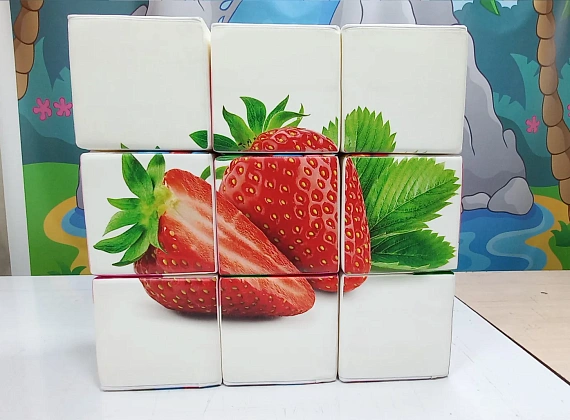 Набор кубиков «НЛО» с аппликацией Фото 7