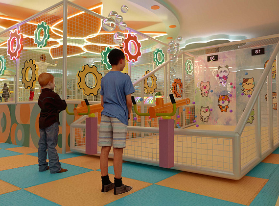 Детский игровой центр с подсветкой 1500 м2 "Лазурный берег" Фото 5