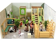 Детский игровой лабиринт для ресторана «Зелёный домик»