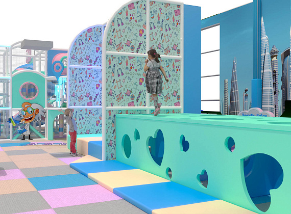 Детская игровая комната "Лаборатория" 140 м2 Фото 5