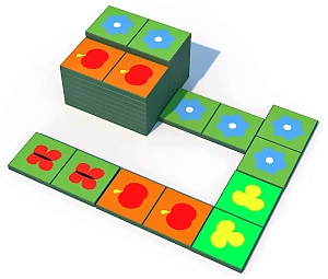 Игра напольная «Веселое домино»
